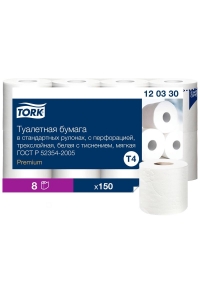 Бумага туалетная Tork Premium 